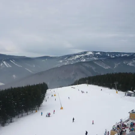 شقة Luxusni Horsky Primo U Sjezdovky Kouty Loučná nad Desnou